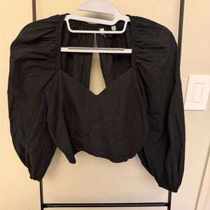 Black Zara Top